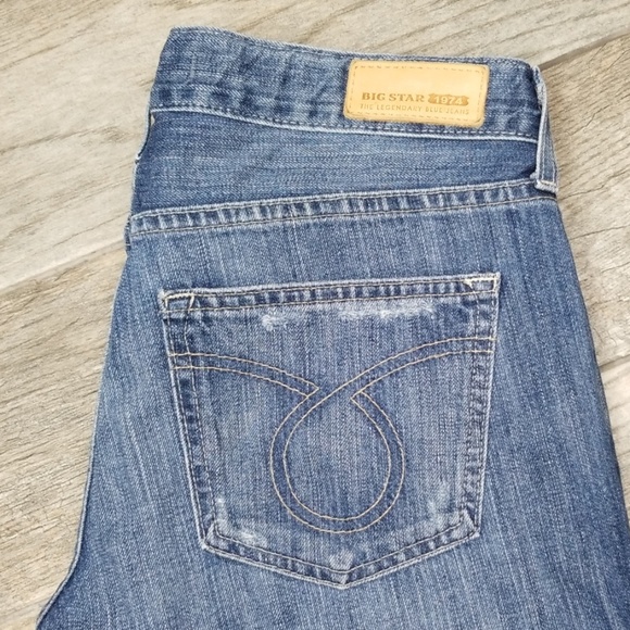 Big Star Pants - Big Star denim distressed shorts